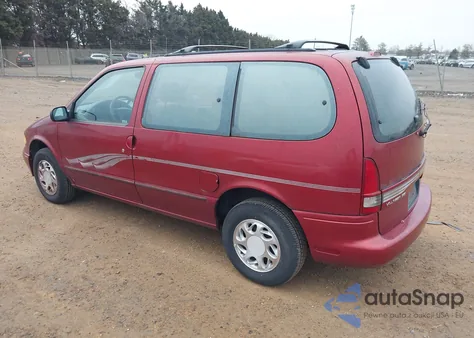 1997 Mercury Villager Gs/Ls/Nautica z USA, uszkodzony, nr VIN 4M2DV1112VDJ28945